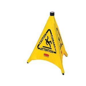 NEW  Rubbermaid 9S01 "Caution" Pop-Up Safety Cone